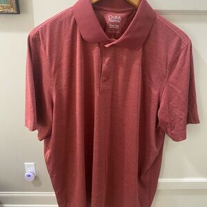 Croft & Barrow Men's Red Polo Shirt